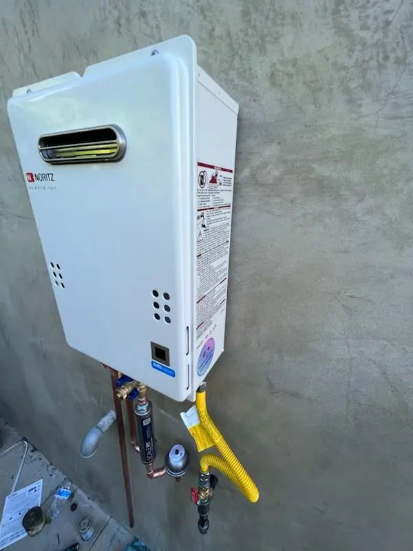 Tankless water heater installation for Huntsville homes
